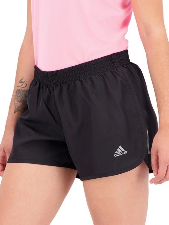 adidas Pants - adidas Black Performance Running Shorts 4”